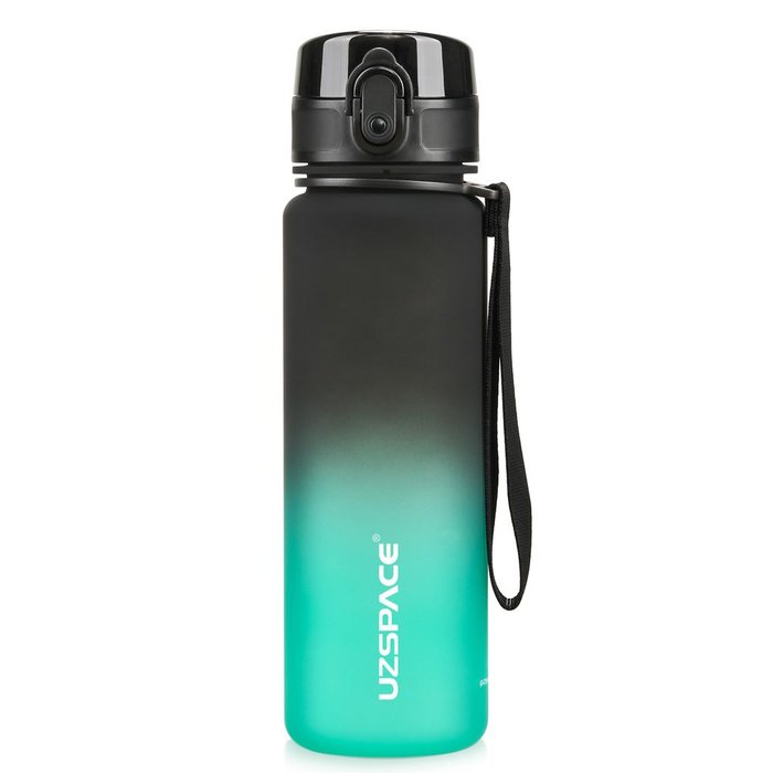 Botellin Tritan colorful-Negro/verde 500ml
