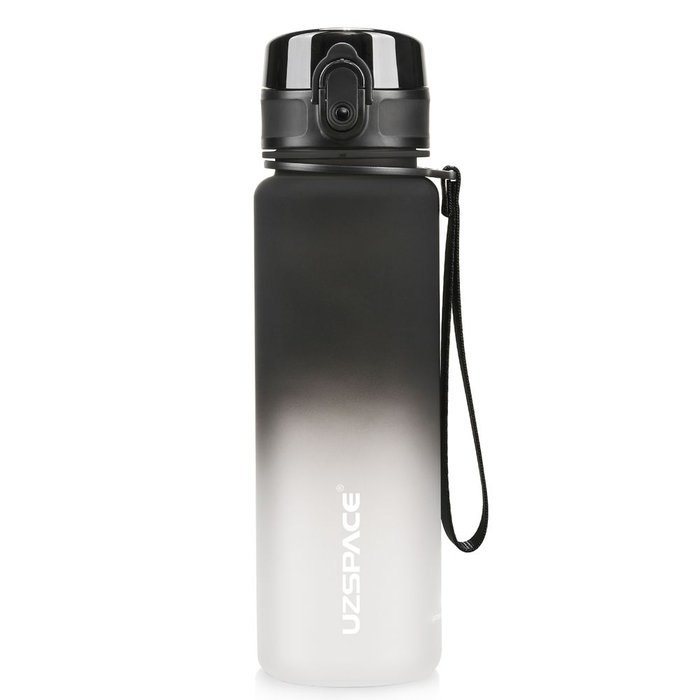 Botellin Tritan colorful-Negro/blanco 500ml