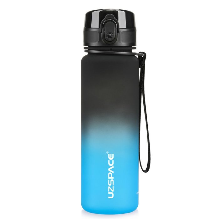 Botellin Tritan colorful-Negro/azul 500ml