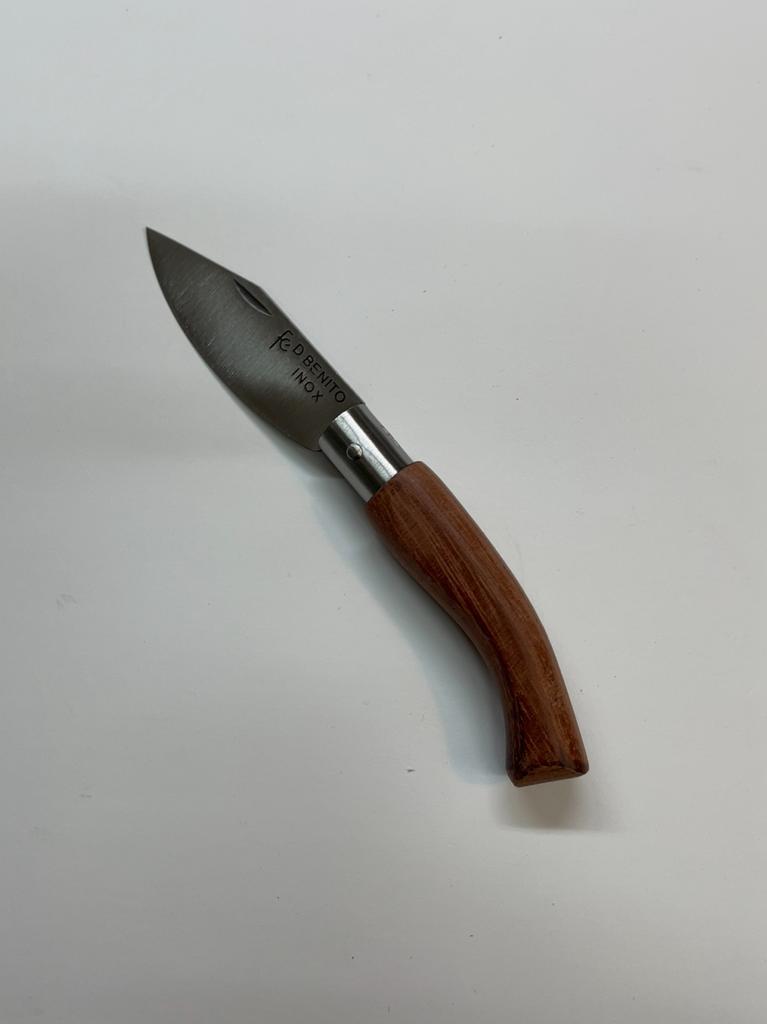 Navaja hoja inox 7.5 cm-hoja de madera prensada 13214