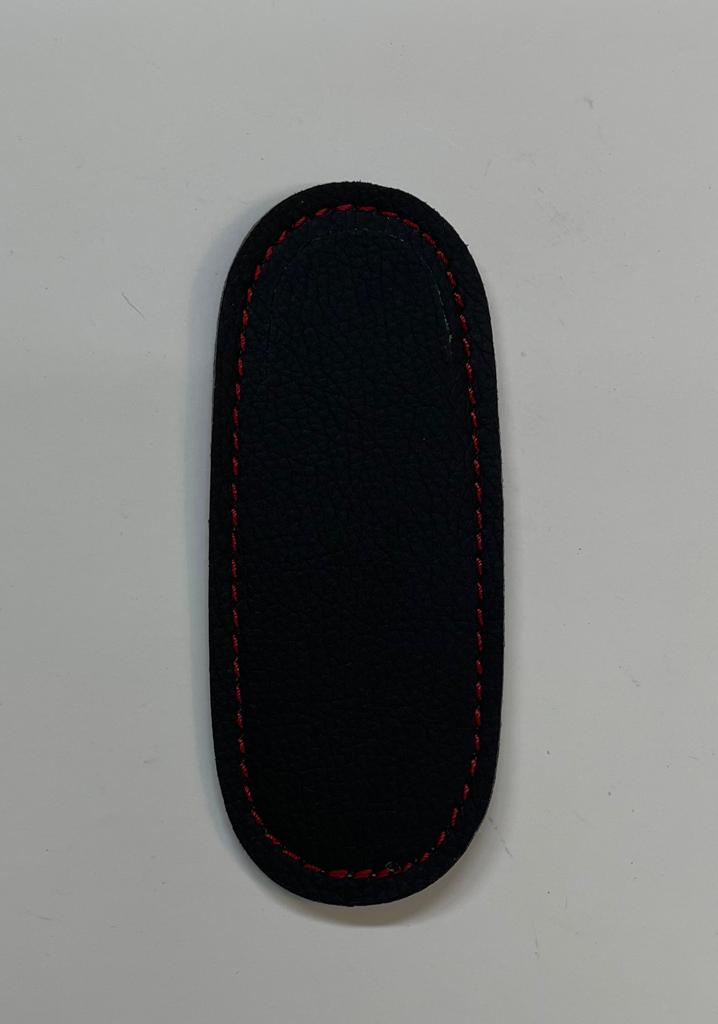 Funda navaja plana 12.5x5cm/04-629 Negra