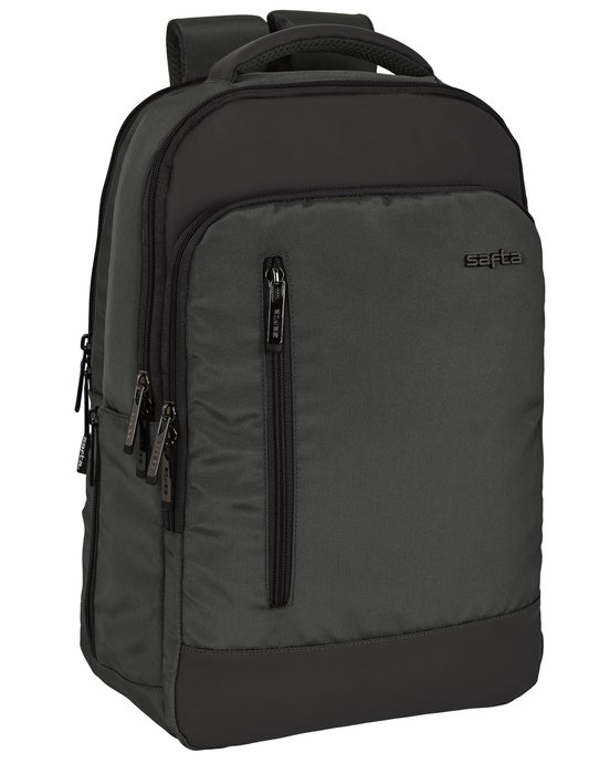 Mochila para portatil y tablet 15.6"+USB Business Gris