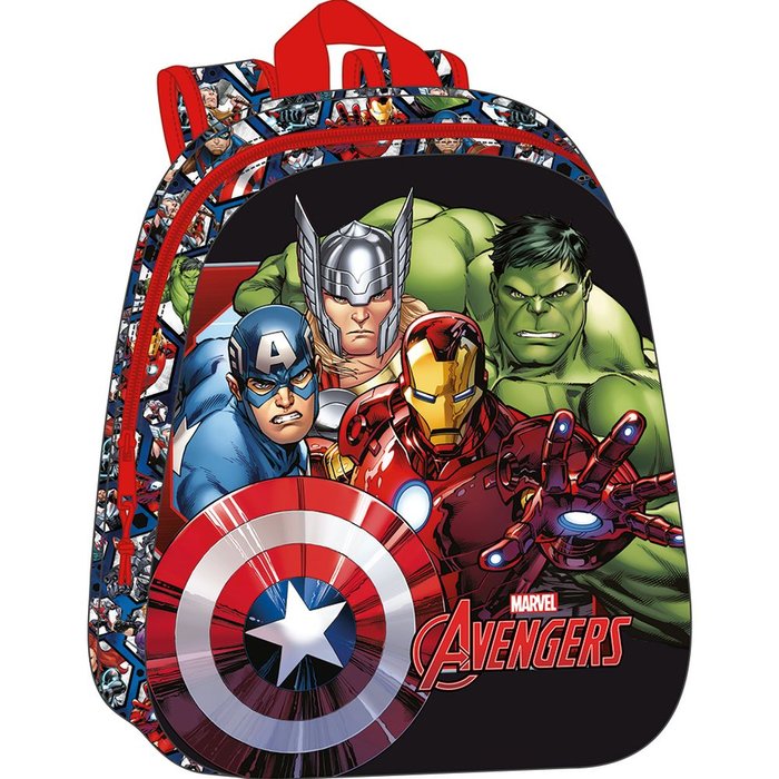 Mochila infantil 3D Avengers