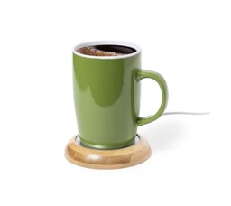 [MTF00288] Calentador de tazas de bambú ecológico