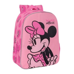 Mochila infantil adaptable a carro-Front-Inter Minnie Mouse Loving