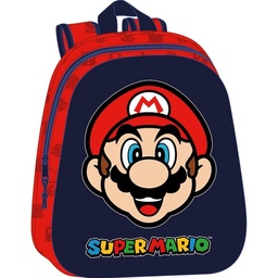 Mochila infantil 3D Super Mario